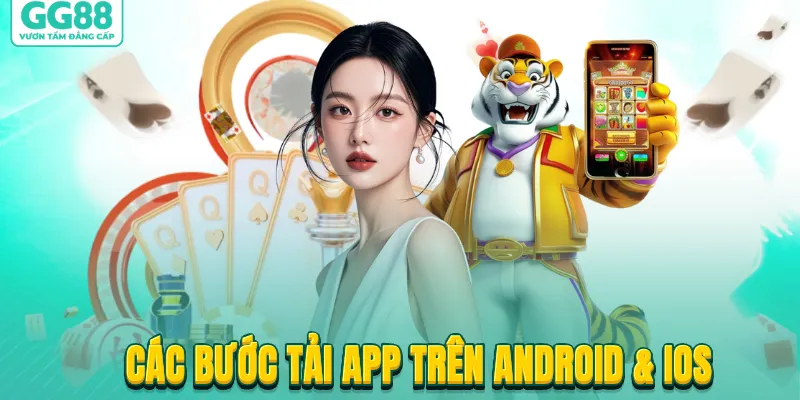 Các bước tải app trên Android & iOS